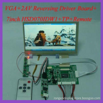 7inch High Brightness TFT LCD Screen with Touch Screen and Driver Board
